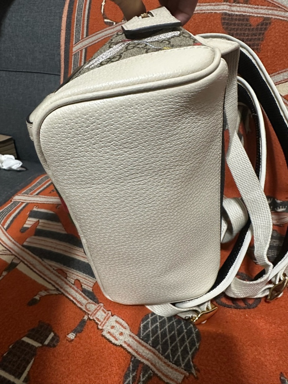 GUCCI ❤️🌟FLORAL GG SUPREME OPHIDIA BACKPACK⭐️ - Picture 6 of 13